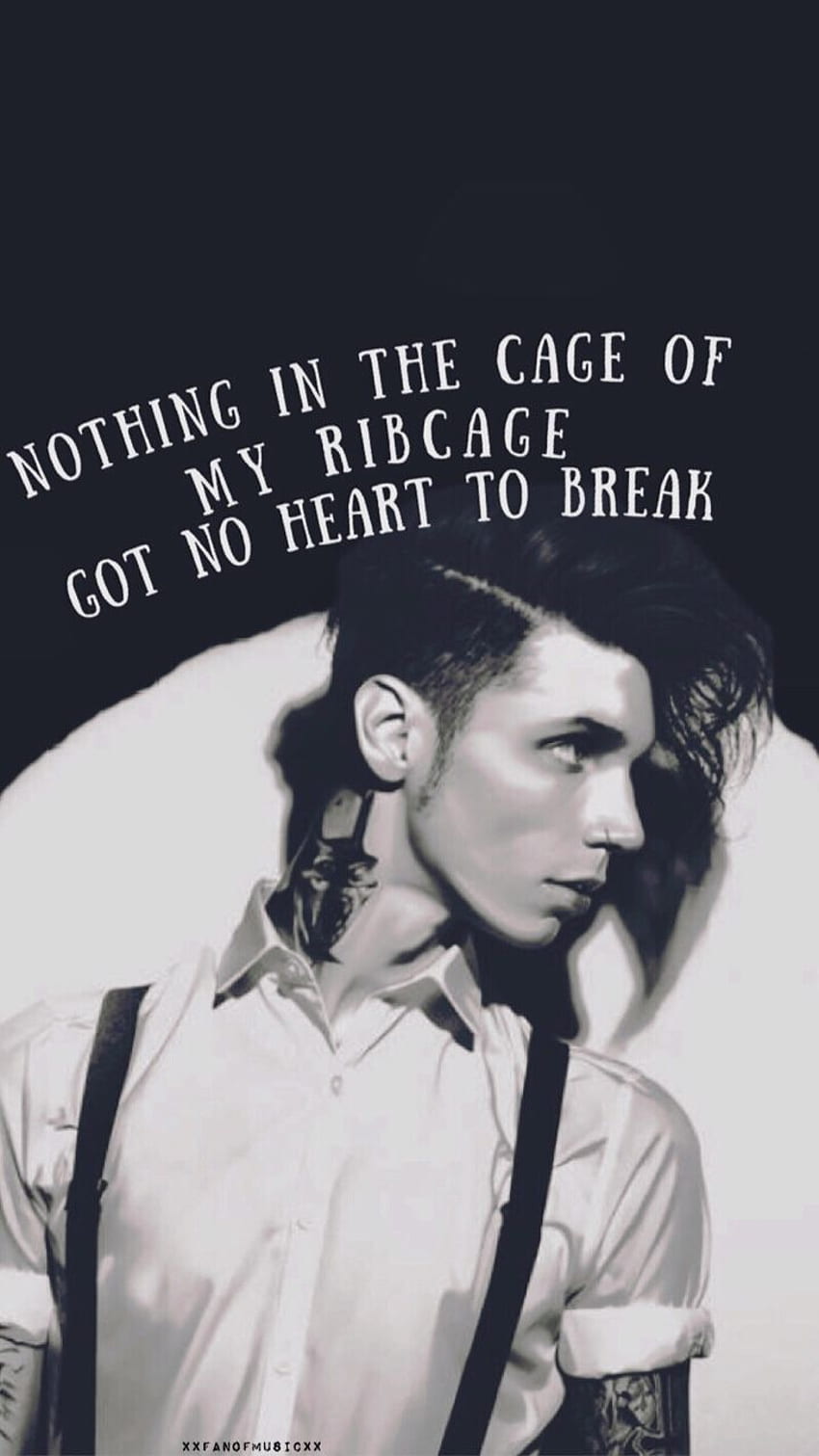 Andy Black - Ribcage . Either Ribcage or Homecoming King HD phone wallpaper