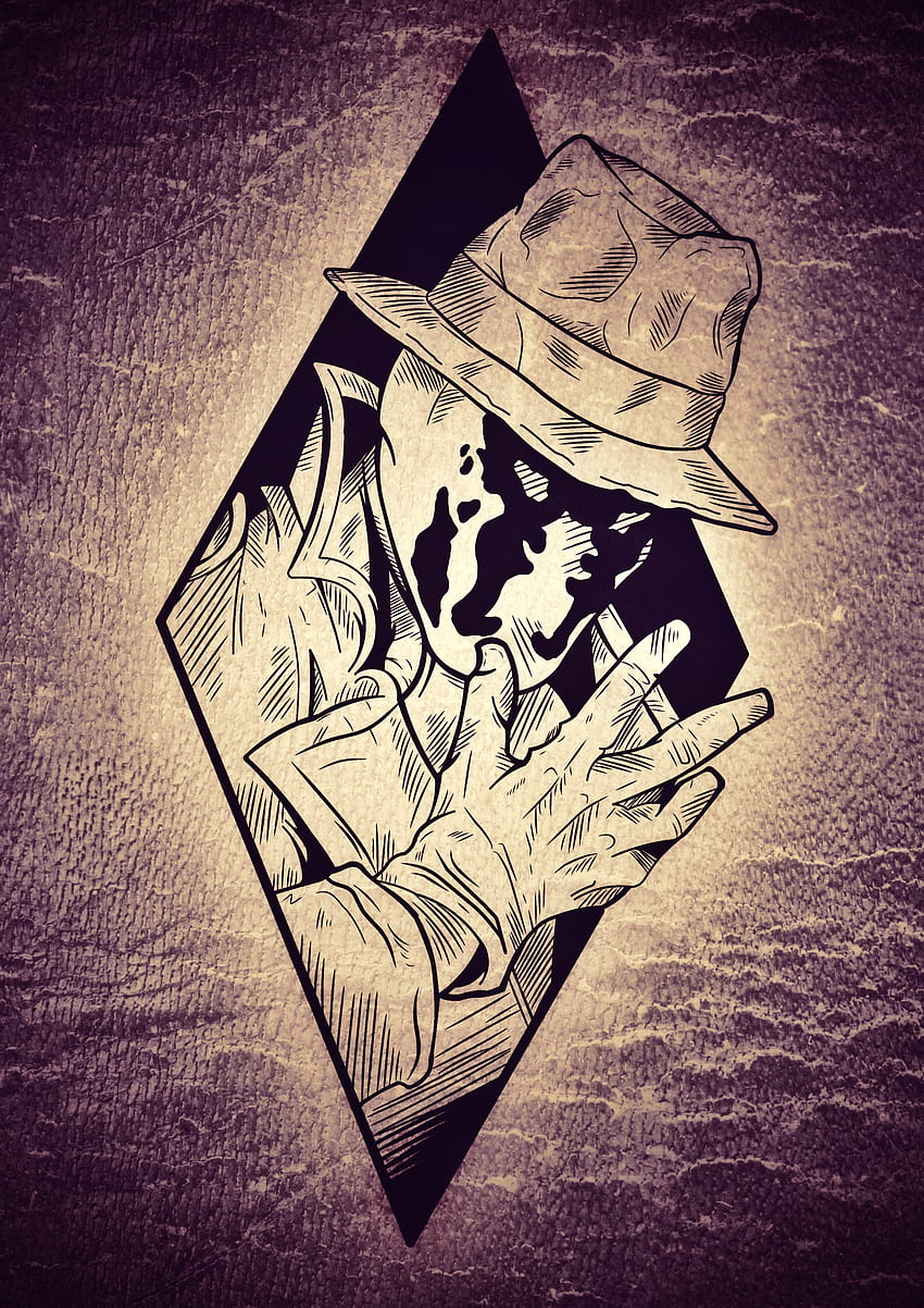 Rorschach, art, tints and shades, watchmen HD phone wallpaper