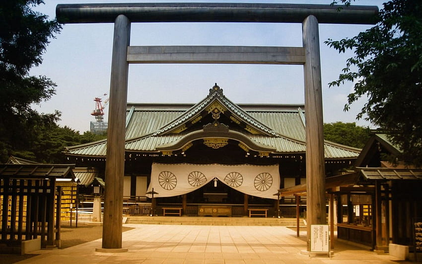 Meiji Shrine . Shrine Resurrection , Daedric Shrine and Shrine Talos, Shinto Shrine HD wallpaper