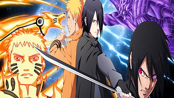 Sasuke Using Rinengan vs Kinshiki Otsutsuki in Kaguya's Palace - Eng ...