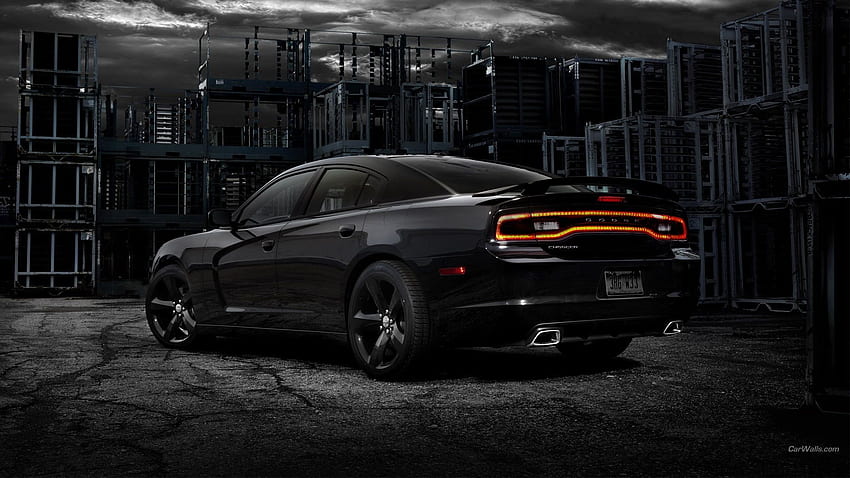 Dodge Charger negro, Dodge Charger, coche, coches negros fondo de pantalla  | Pxfuel