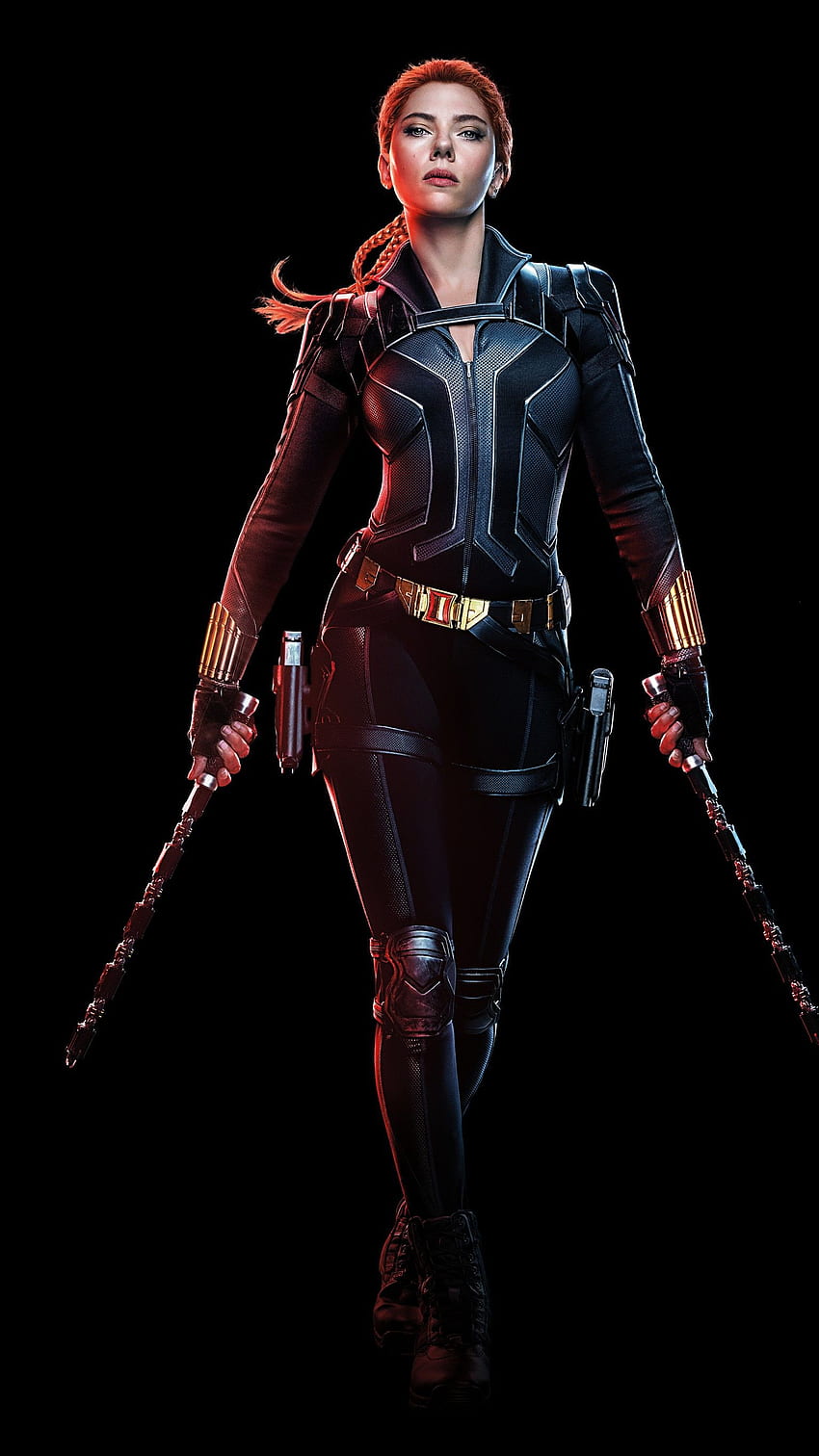 Veuve noire, Scarlet Johansson, Avengers Fond d'écran de téléphone HD