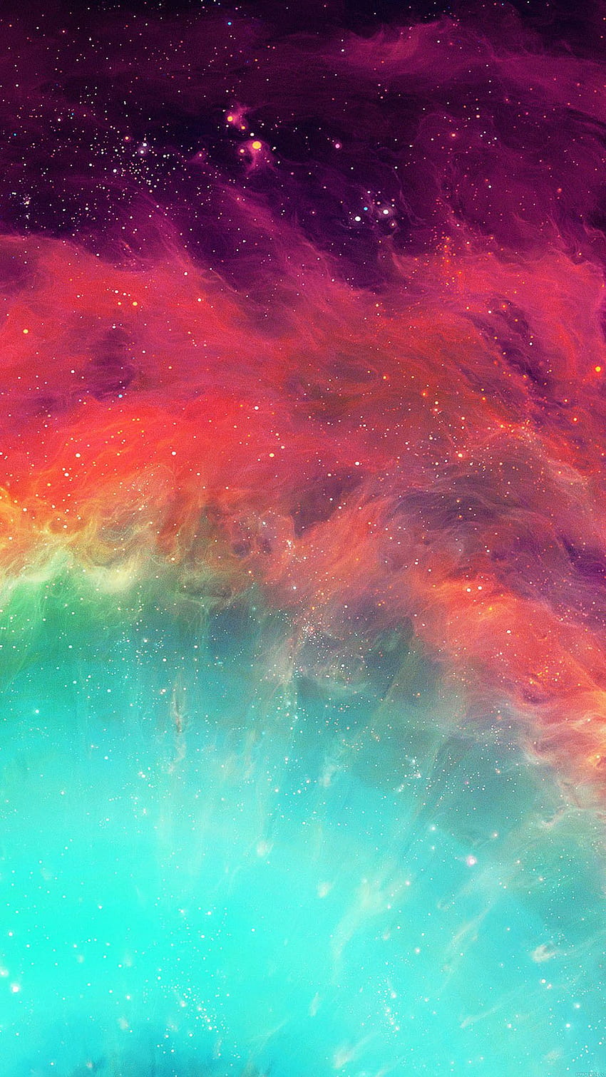 Galaxy for iPhone 6, Red Blue Galaxy HD phone wallpaper