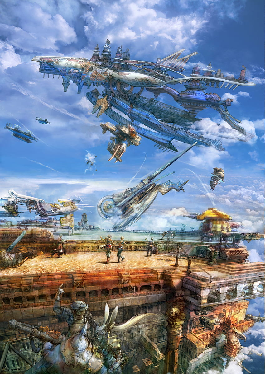 Final Fantasy XII, Vaan, Ashe, Final Fantasy / e Mobile Background, Balthier Sfondo del telefono HD