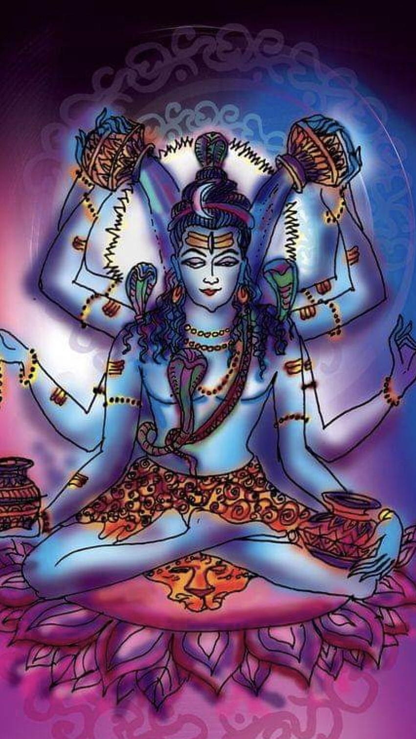 Lord Shiva Live, Lord Shankar, Beautiful Painting HD phone ...