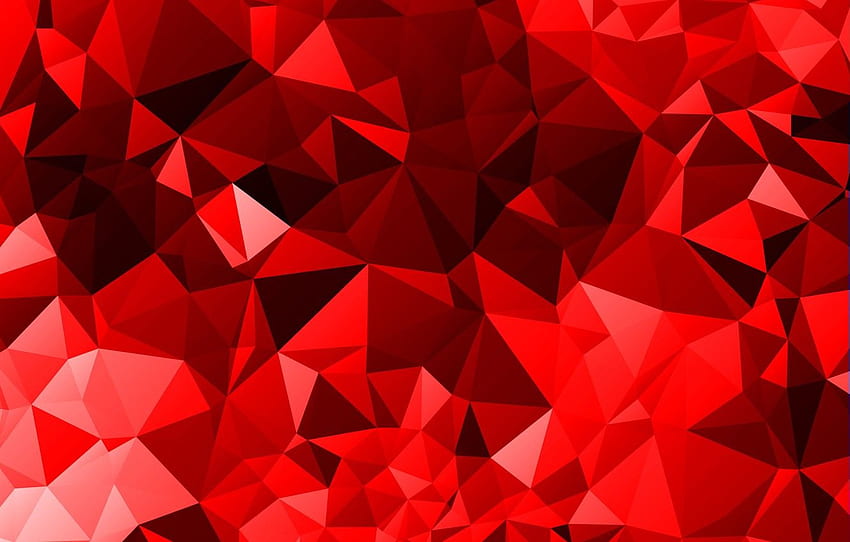 line, red, pink, wine, black, triangles, angle HD wallpaper