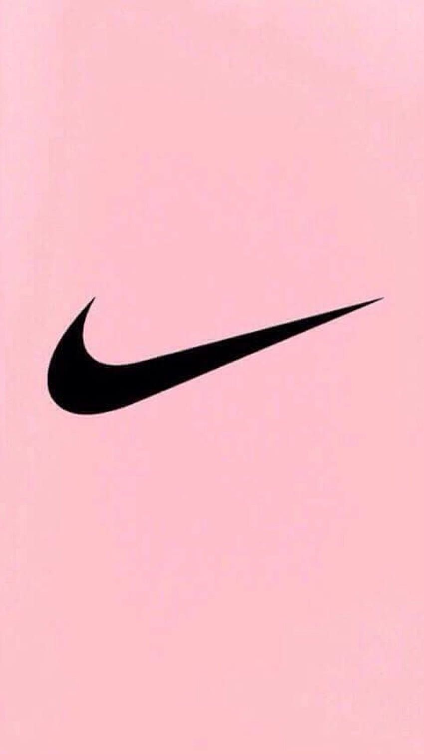 Nike Logo, Pink Black HD phone wallpaper