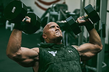 HD wallpaper: Dwayne Johnson, The Rock, Weights, Workout, 4K, 8K | Wallpaper  Flare