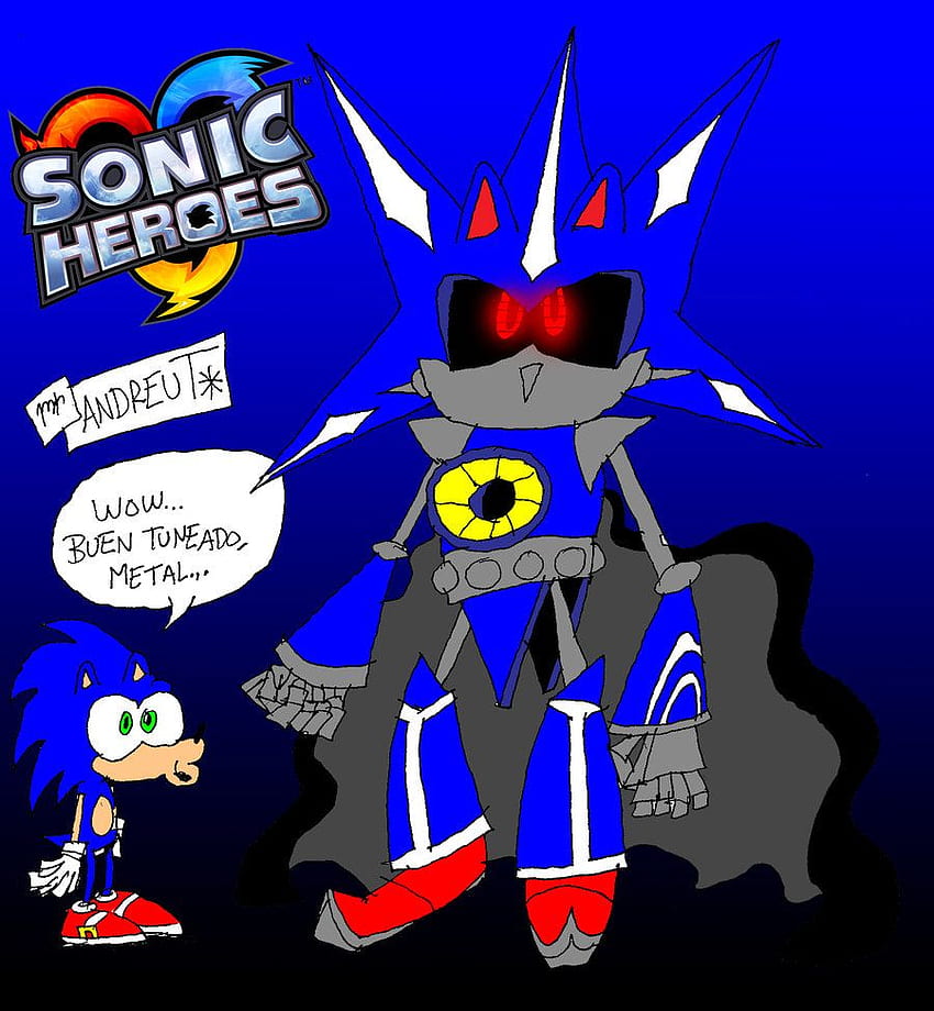 Neo Metal Sonic by ANDREU T [] HD phone wallpaper