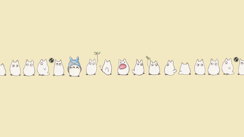 Kawaii Totoro Cute [] für Ihr , Handy und Tablet. Entdecken Sie Pink Totoro. Mein Nachbar Totoro, Studio Ghibli, Kawaii Aesthetic Totoro HD-Hintergrundbild