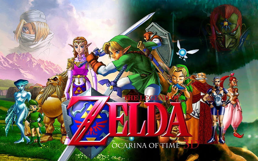 Legenda Zelda: Ocarina Waktu, Zelda Ocarina Waktu 3D Wallpaper HD