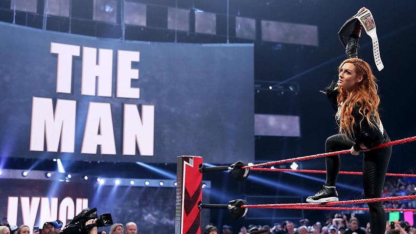Becky Lynch, Ric Flair Trade Shots On Who Is “The Man” HD wallpaper