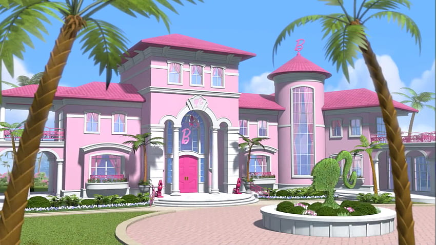 Casa dos sonhos da Barbie papel de parede HD