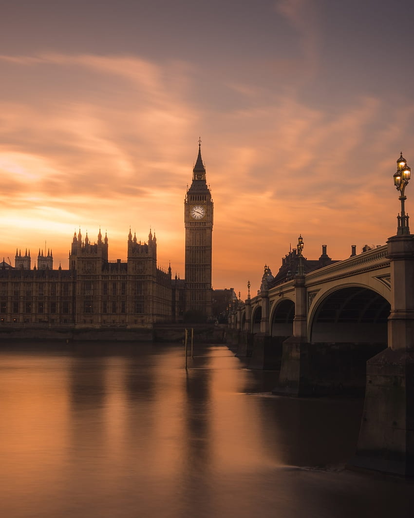 Wallpaper 4k palace of westminster london big ben evening traffic 4k  Wallpaper