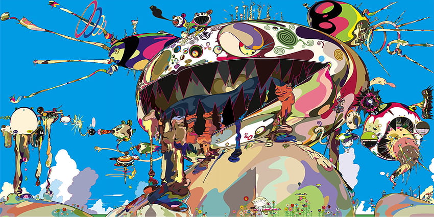 Takashi Murakami. Louis, japanische Pop-Art HD-Hintergrundbild