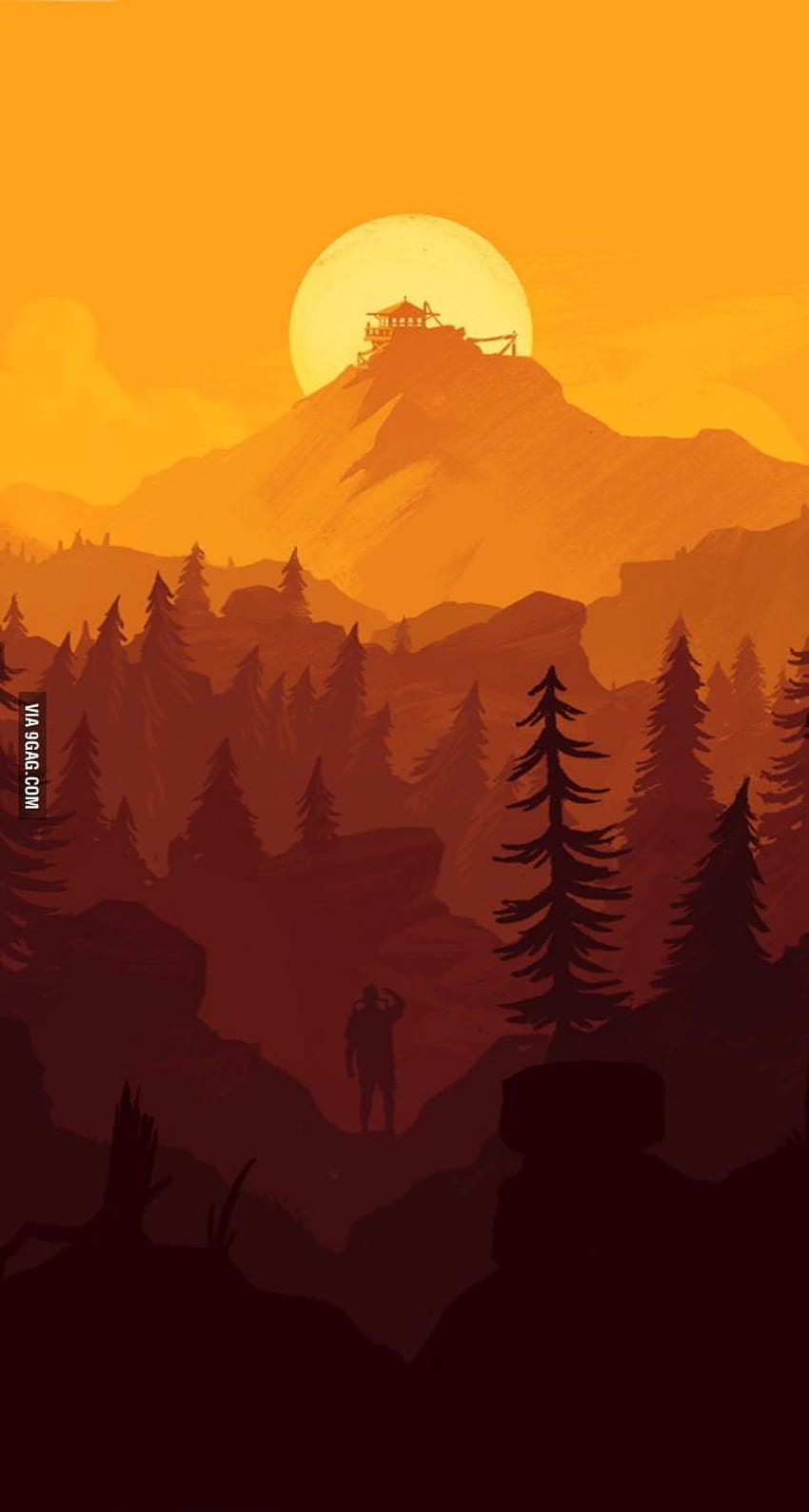 One of the most amazing games ever made. Landscape illustration ...
