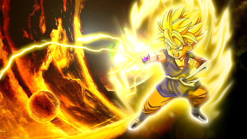 Kid Goku Dragon Ball Z by UzumakiAsh on DeviantArt HD wallpaper | Pxfuel