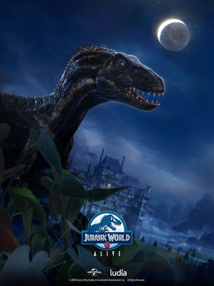 Jurassic World Alive - 지금 이용 가능!, 공룡 iPad HD 전화 배경 화면