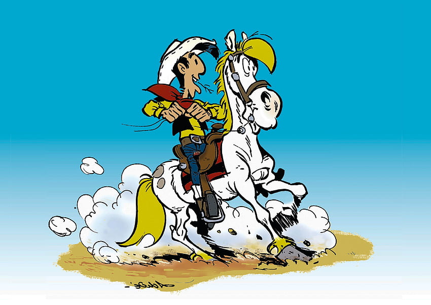 Lucky Luke Awesome (high Quality). Cool Hd Wallpaper 