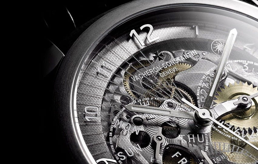 Macro, Watch, Mechanism For , Section Hi Tech HD wallpaper