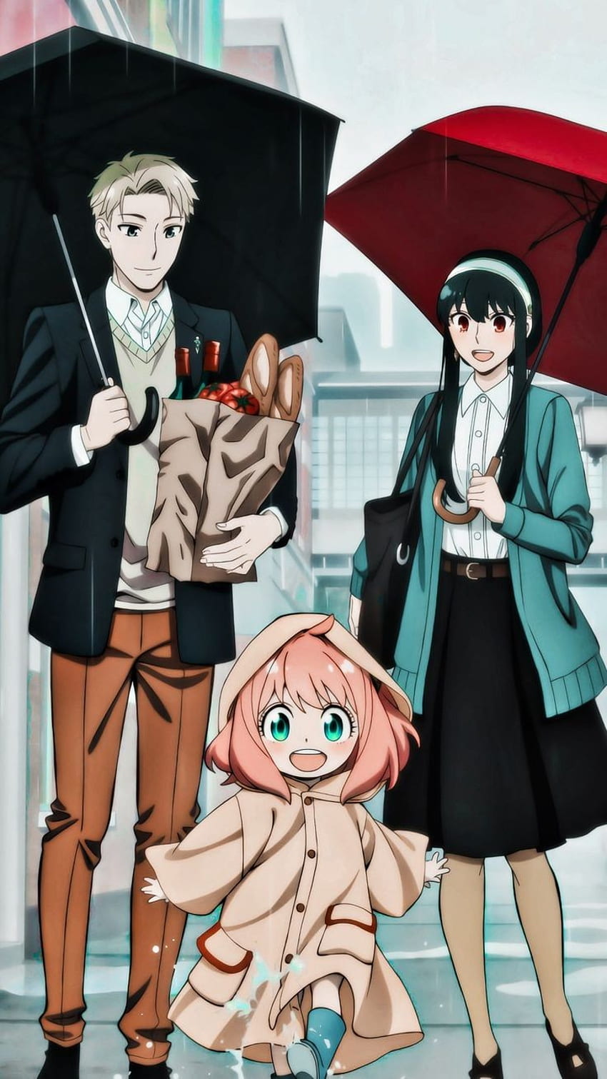 Spionage x Familie, Anya, Anime HD-Handy-Hintergrundbild
