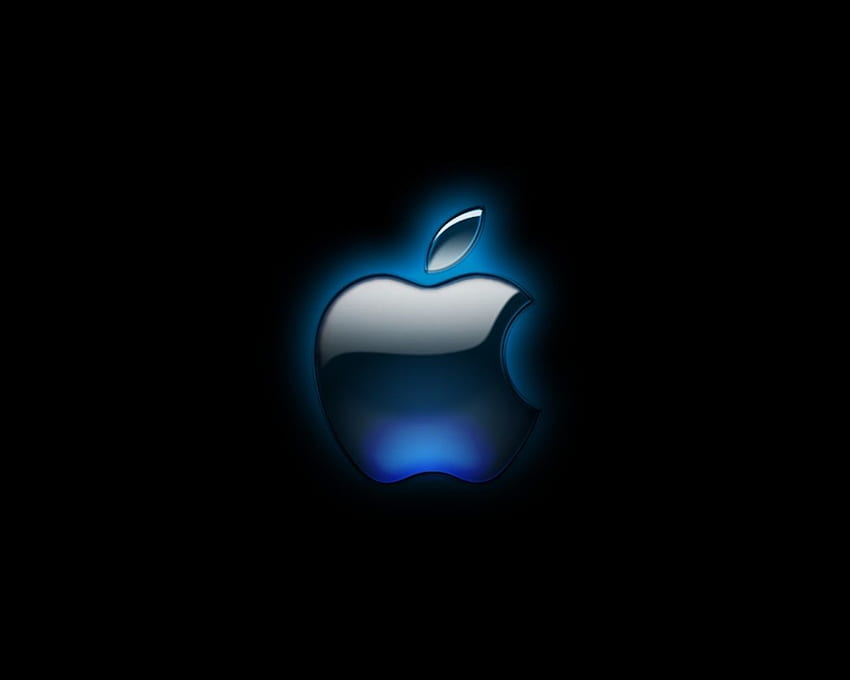 Apple . leather apple, Blue Apple Logo HD wallpaper | Pxfuel