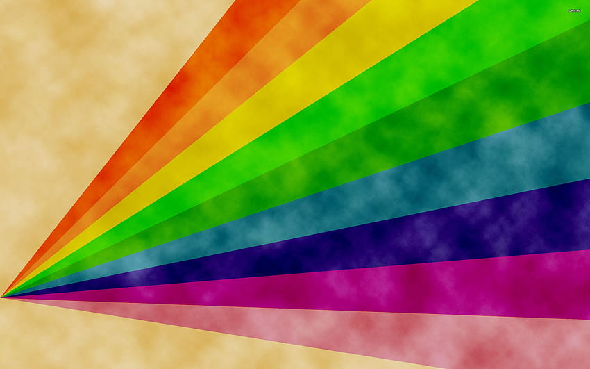 Rainbow program code Desktop wallpapers 1366x768