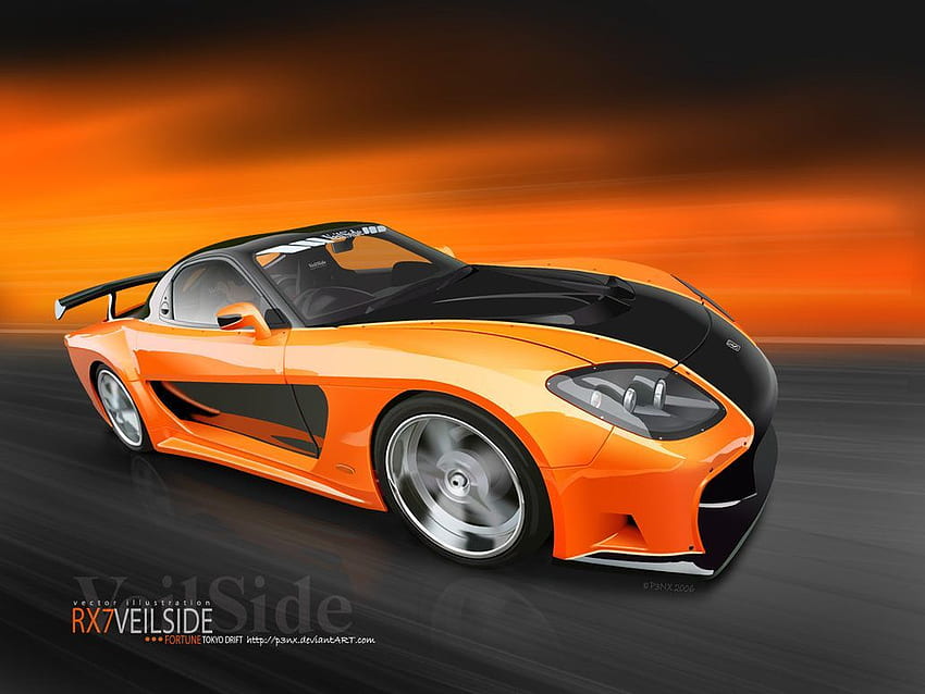 Veilside Fortune RX7 von p3nx. Coole Autos, Cooles Auto, Rx7 HD-Hintergrundbild