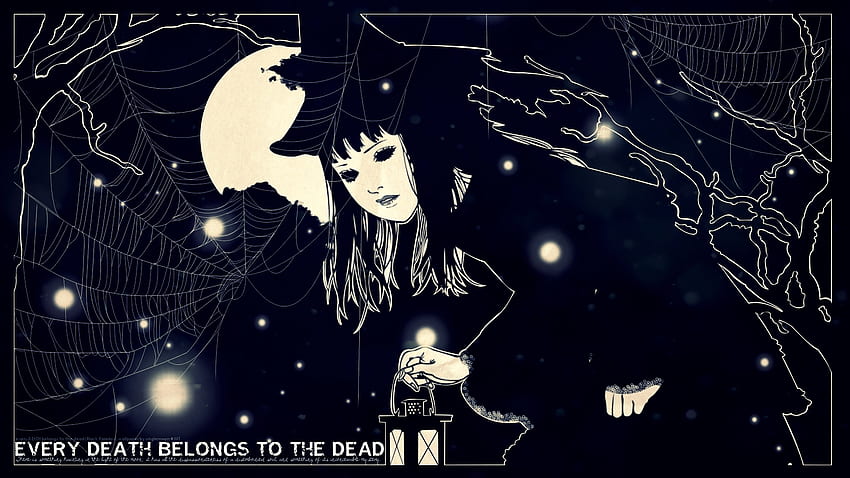 Black Paradox : Every DEATH Belongs To The Dead, Junji Ito Manga HD wallpaper