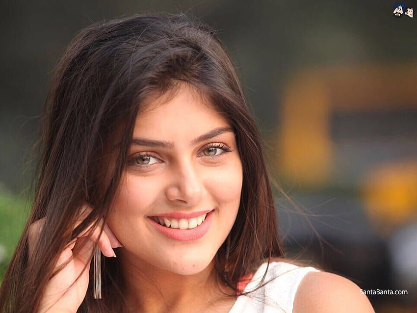 Stunning Ishita Chauhan in Bollywood film, Genius wearing a beautiful smile HD wallpaper