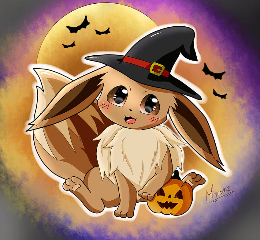 Eevee Halloween HD wallpaper Pxfuel