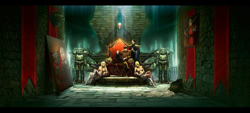 King, artwork, throne HD wallpaper | Pxfuel