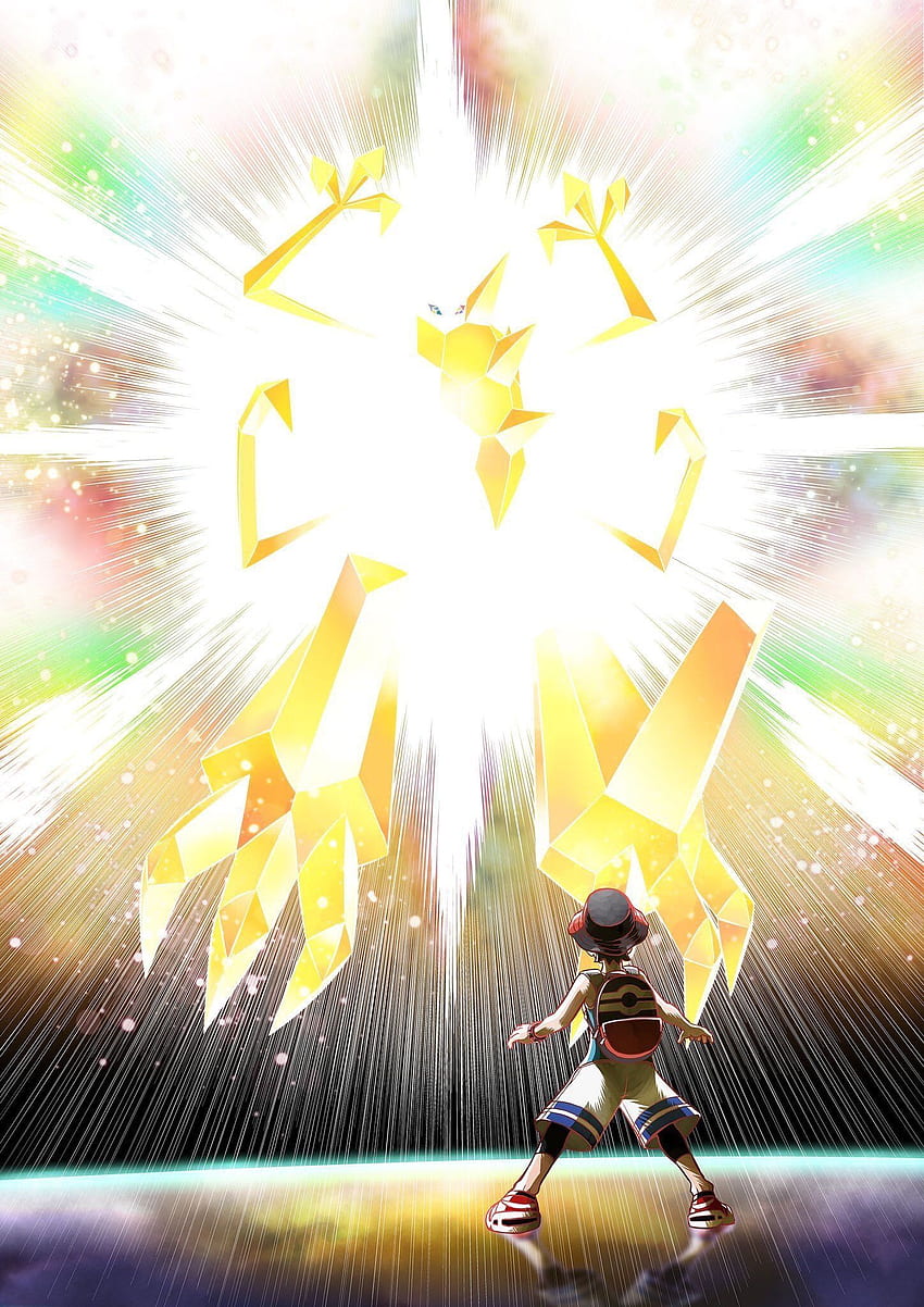Official Artwork Of Ultra Necrozma Pokemon Sun, Type - Pokemon HD phone wallpaper