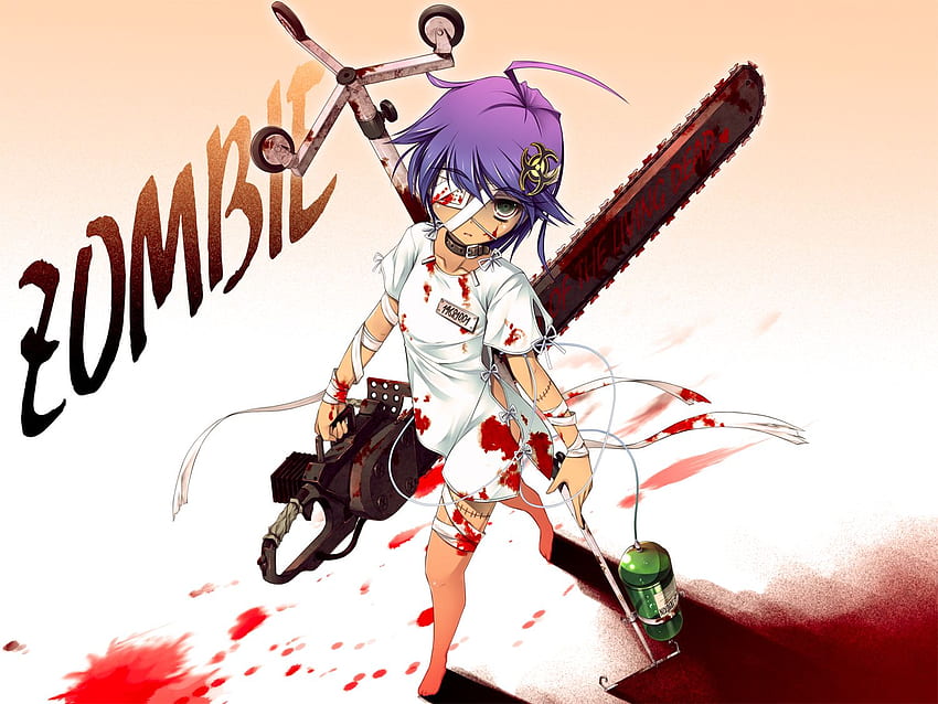 Dziewczyna Zombie, Dziewczyna Zombie z Anime Tapeta HD
