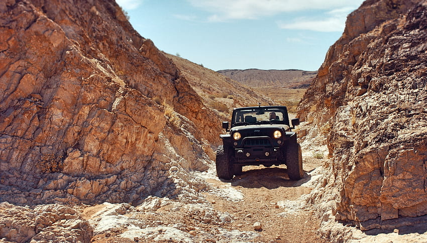 Desierto, Coches, Rocas, Suv, Jeep fondo de pantalla