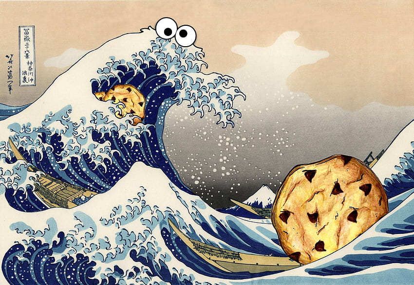 Cookie Monster Sea:, mostri giapponesi Sfondo HD