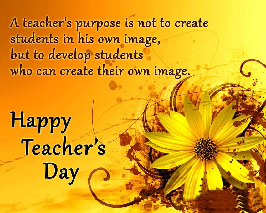 Happy Teachers Day 2014 Quotes, , Wishes, Poems, Teacher's Day HD wallpaper