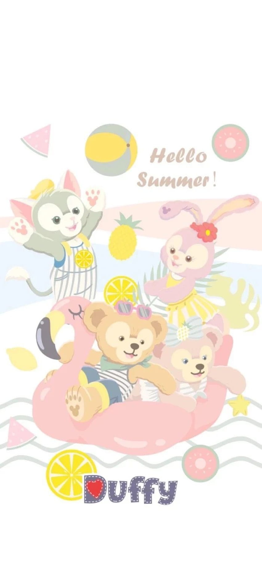 Disney おしゃれまとめの人気アイデア Pinterest Duffy And Friends Hd Phone Wallpaper Pxfuel