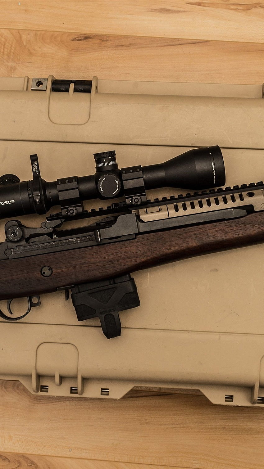 M14 Sniper Rifle IPhone 8 7 6 6S Plus , Фон HD тапет за телефон