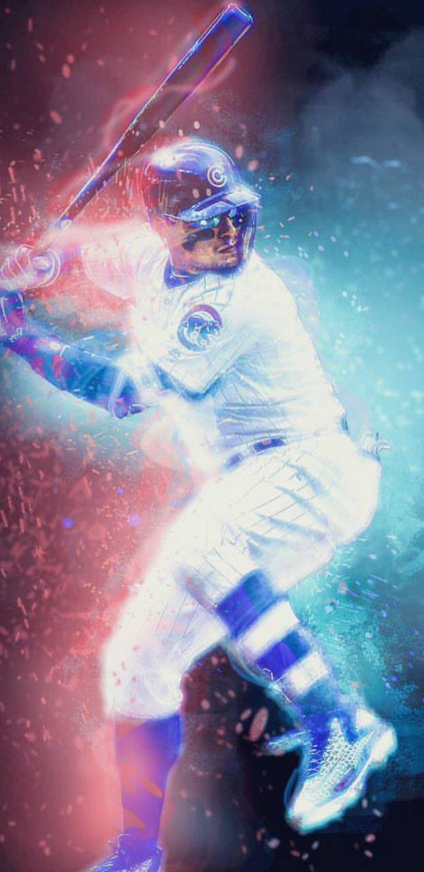 El Mago (Javier Báez) - Chicago Cubs - Original on Wood