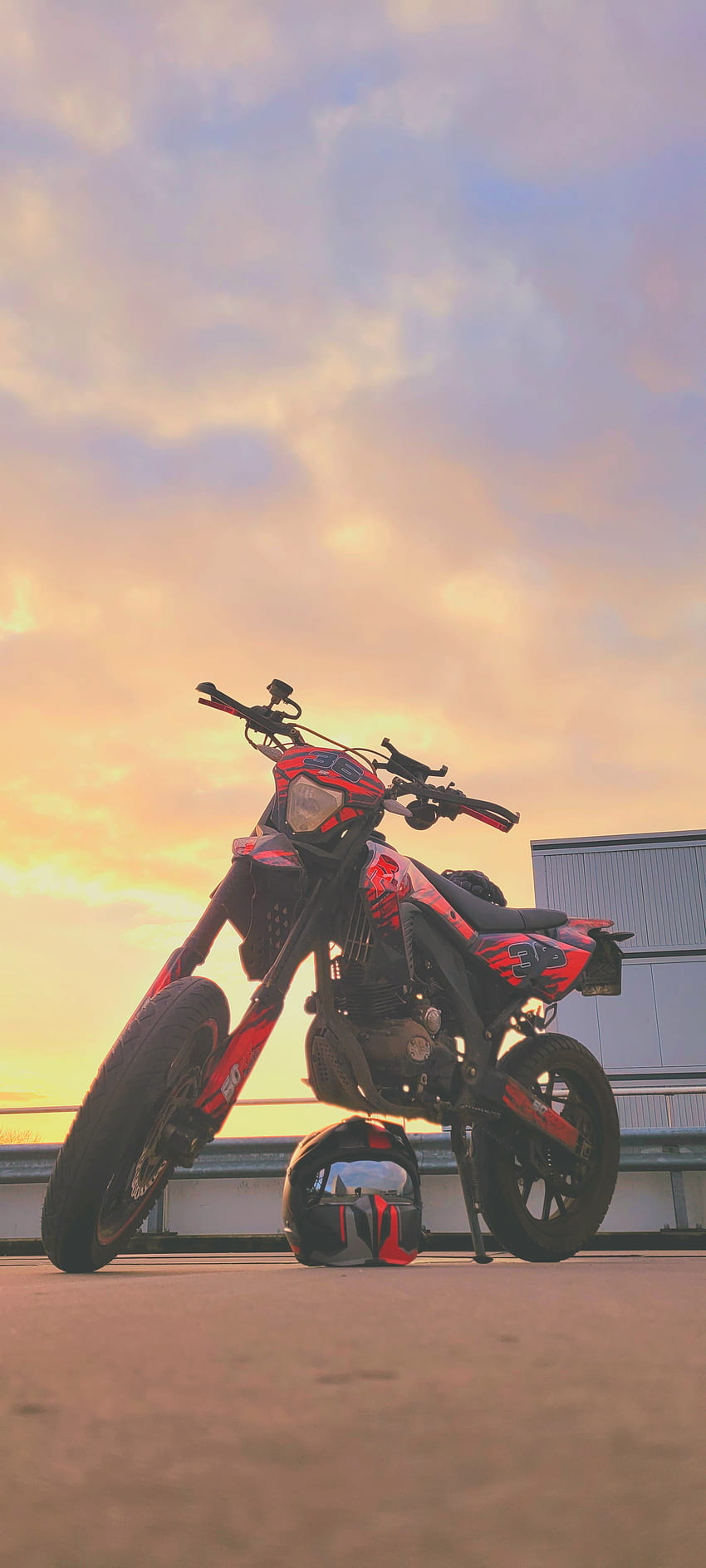 Supermoto, Motorrad HD-Handy-Hintergrundbild