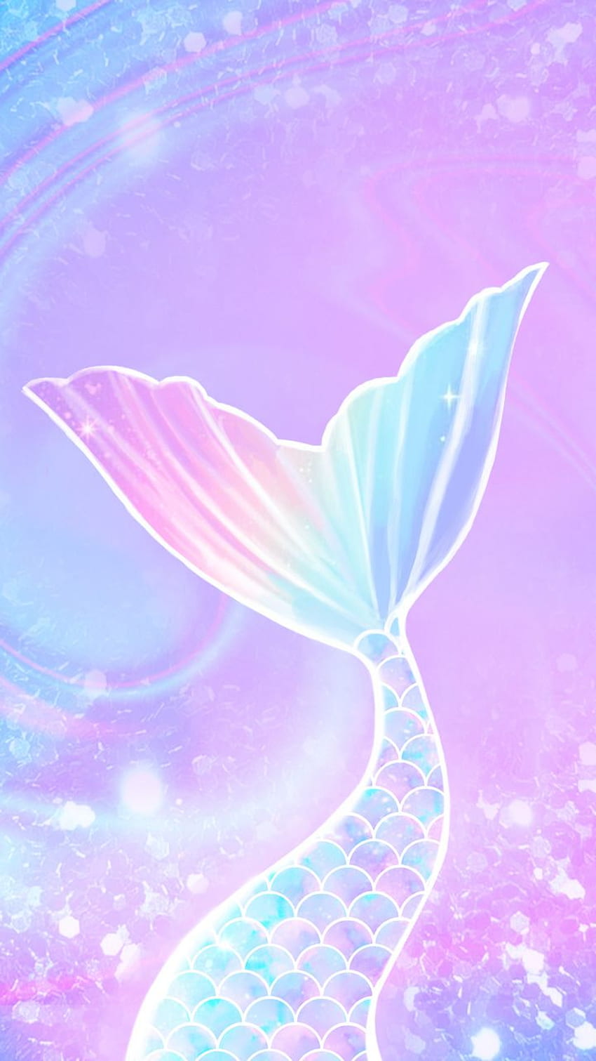 Beautiful of a rainbow mermaids tail, Pink Mermaid HD phone wallpaper