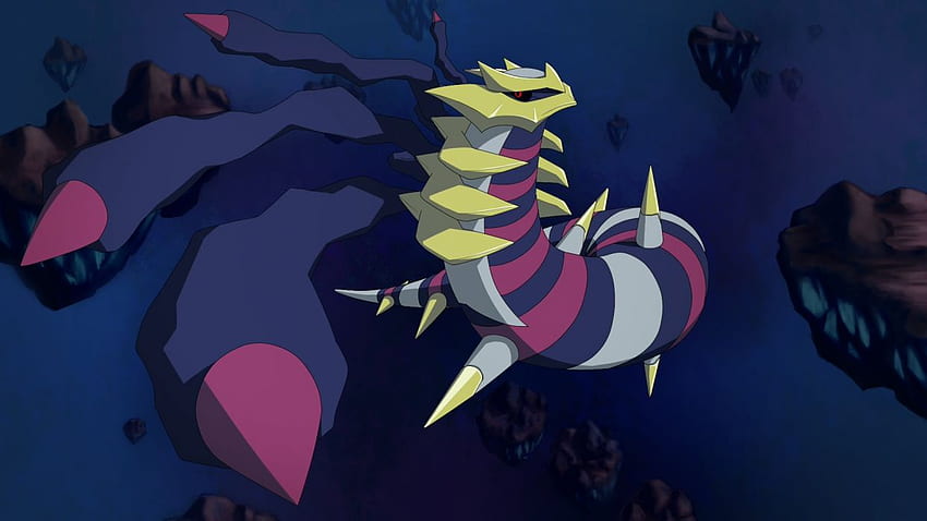 Giratina [Altered, Shiny] - Pokemon Wallpaper by ShojiZenshin on