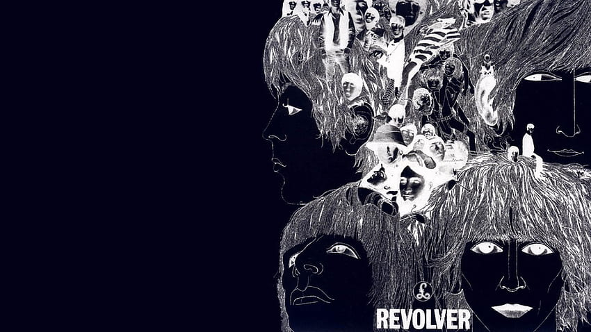 Inverted the colours of the Revolver album cover to make a cool .: beatles  HD wallpaper | Pxfuel
