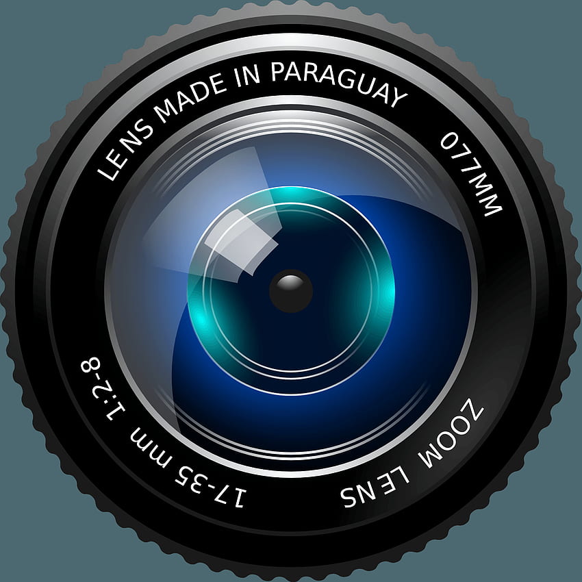 Lens Transparent Background - Camera Lens Logo Design Png - HD phone wallpaper