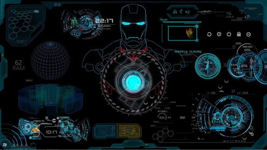 Iron Man Jarvis High Definition HD wallpaper | Pxfuel