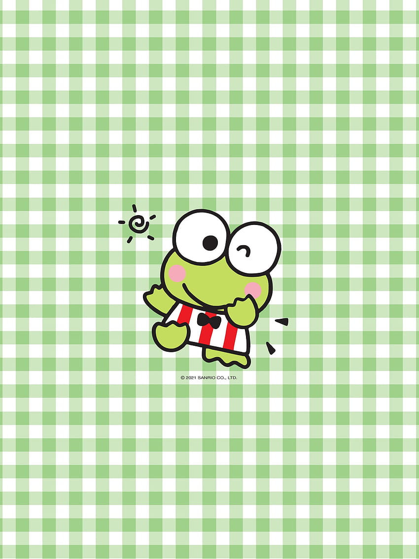 Keroppi Cheer donethat03 frog green kawaii pastel pastelkawaii  sanrio HD phone wallpaper  Peakpx