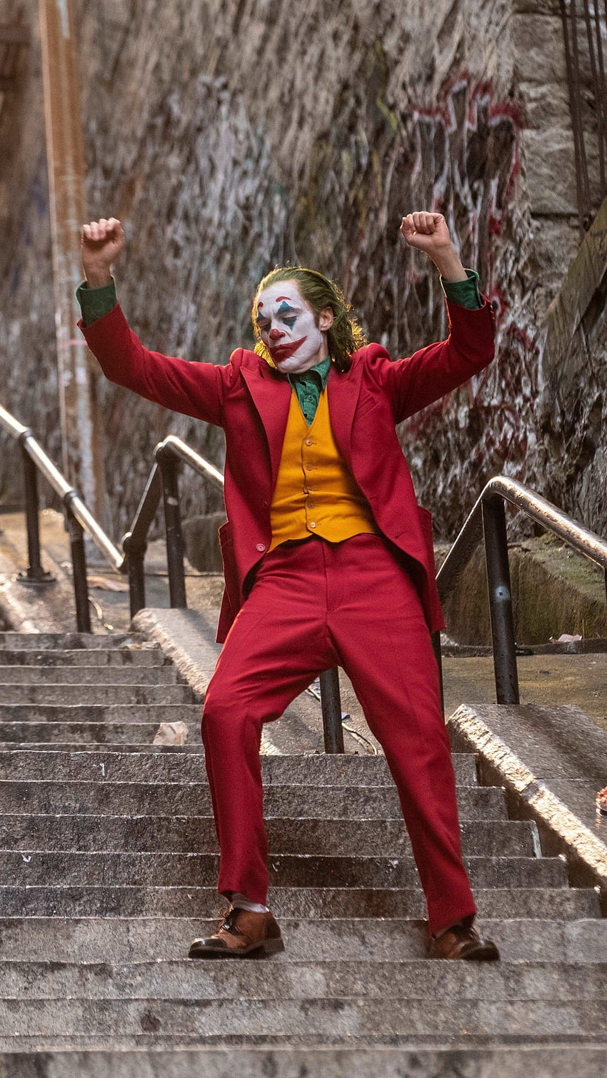 Joker, Tańczący Joker Tapeta na telefon HD