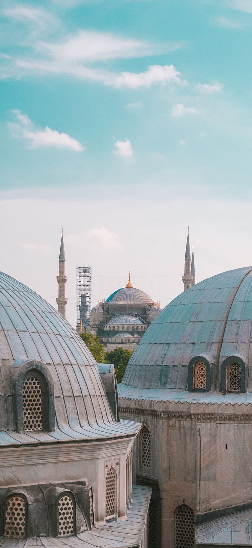 Синята джамия Джамия Султан Ахмед Ислямска - Султан Ахмед HD тапет за телефон