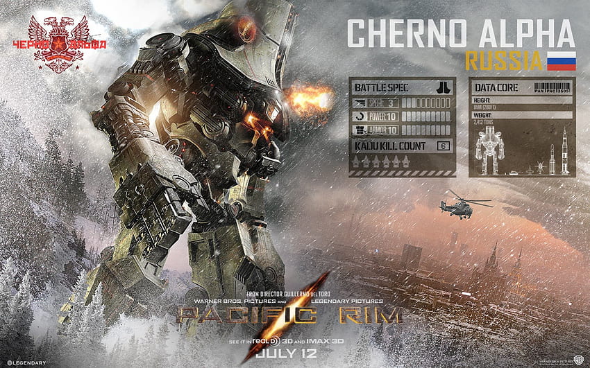 Cherno Alpha, jager, pacific rim, rusia Wallpaper HD